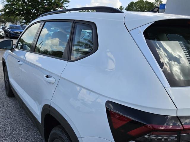 new 2025 Volkswagen Taos car, priced at $26,191