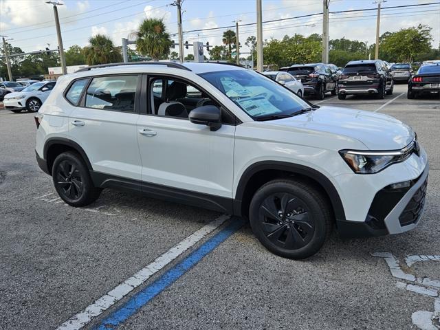 new 2025 Volkswagen Taos car, priced at $26,191