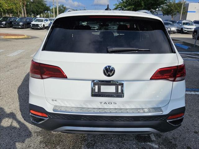 new 2024 Volkswagen Taos car, priced at $30,576