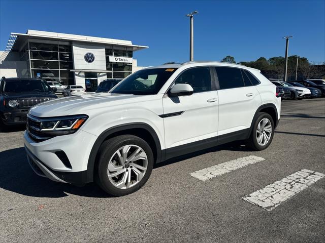 used 2021 Volkswagen Atlas Cross Sport car, priced at $26,995