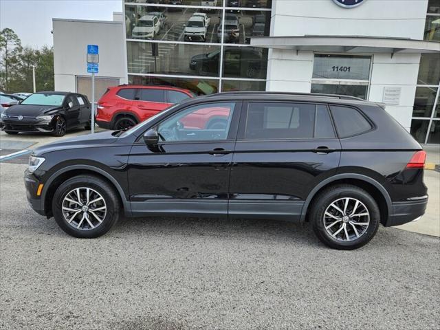 used 2021 Volkswagen Tiguan car, priced at $18,495