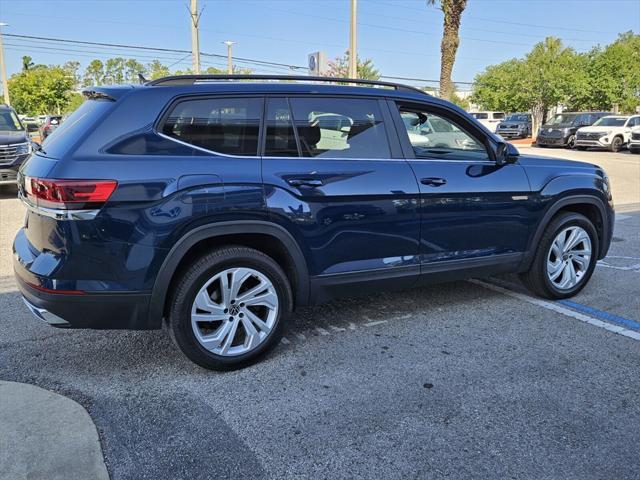 used 2021 Volkswagen Atlas car, priced at $18,395