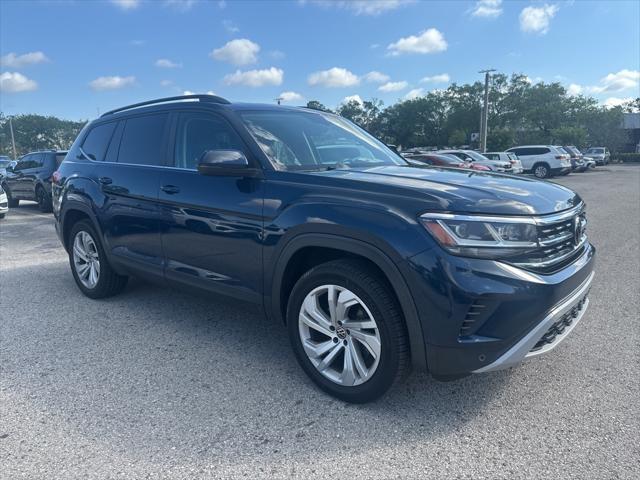 used 2021 Volkswagen Atlas car, priced at $16,995