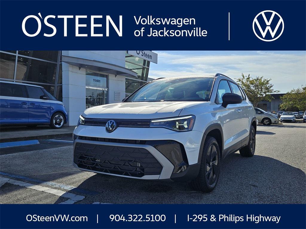 new 2025 Volkswagen Taos car, priced at $26,972