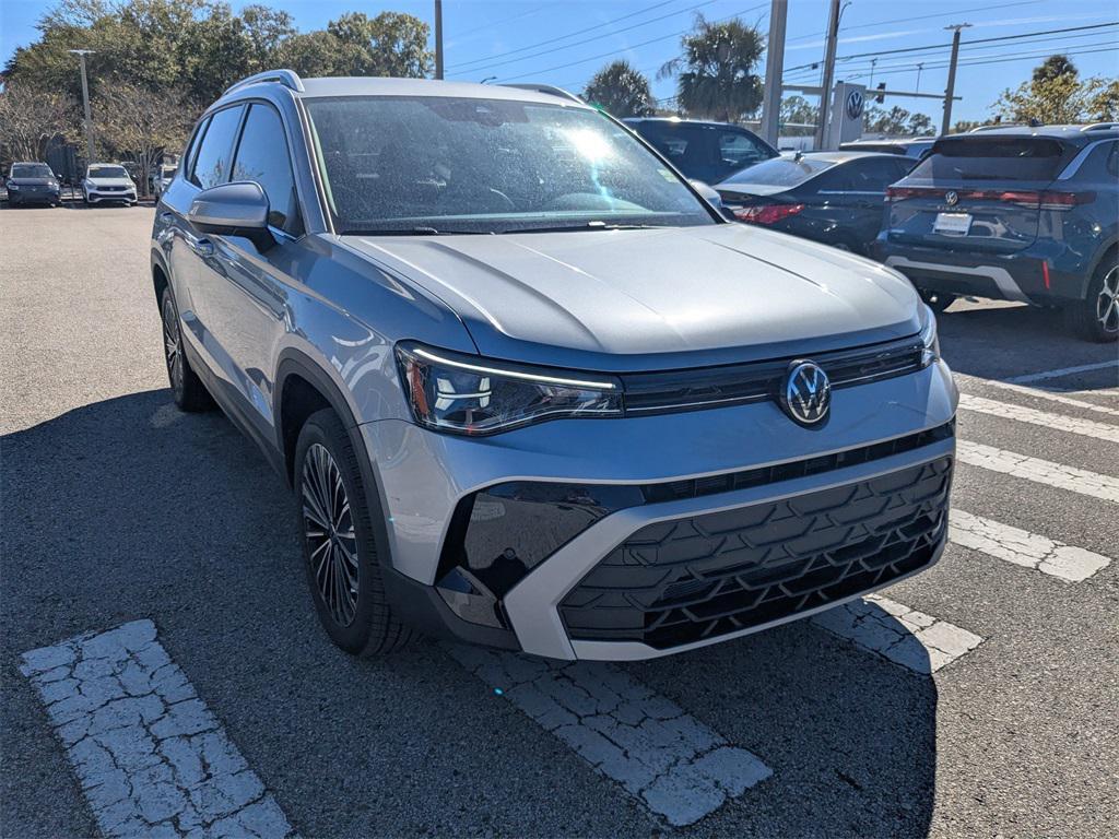 new 2025 Volkswagen Taos car, priced at $26,995