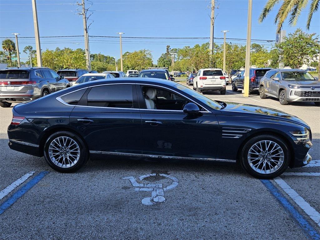 used 2021 Genesis G80 car, priced at $28,795
