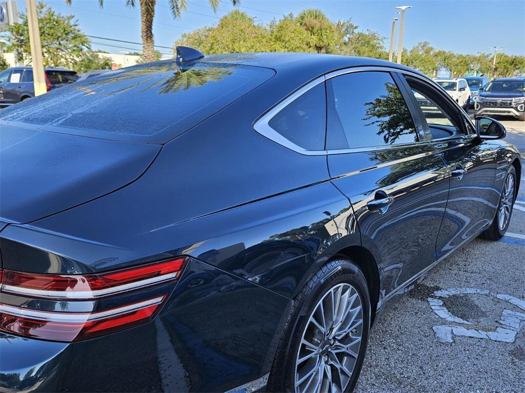 used 2021 Genesis G80 car, priced at $28,795
