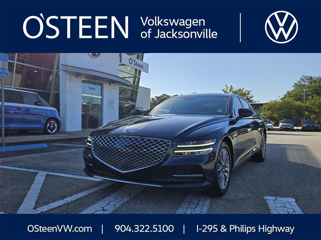 used 2021 Genesis G80 car, priced at $29,895