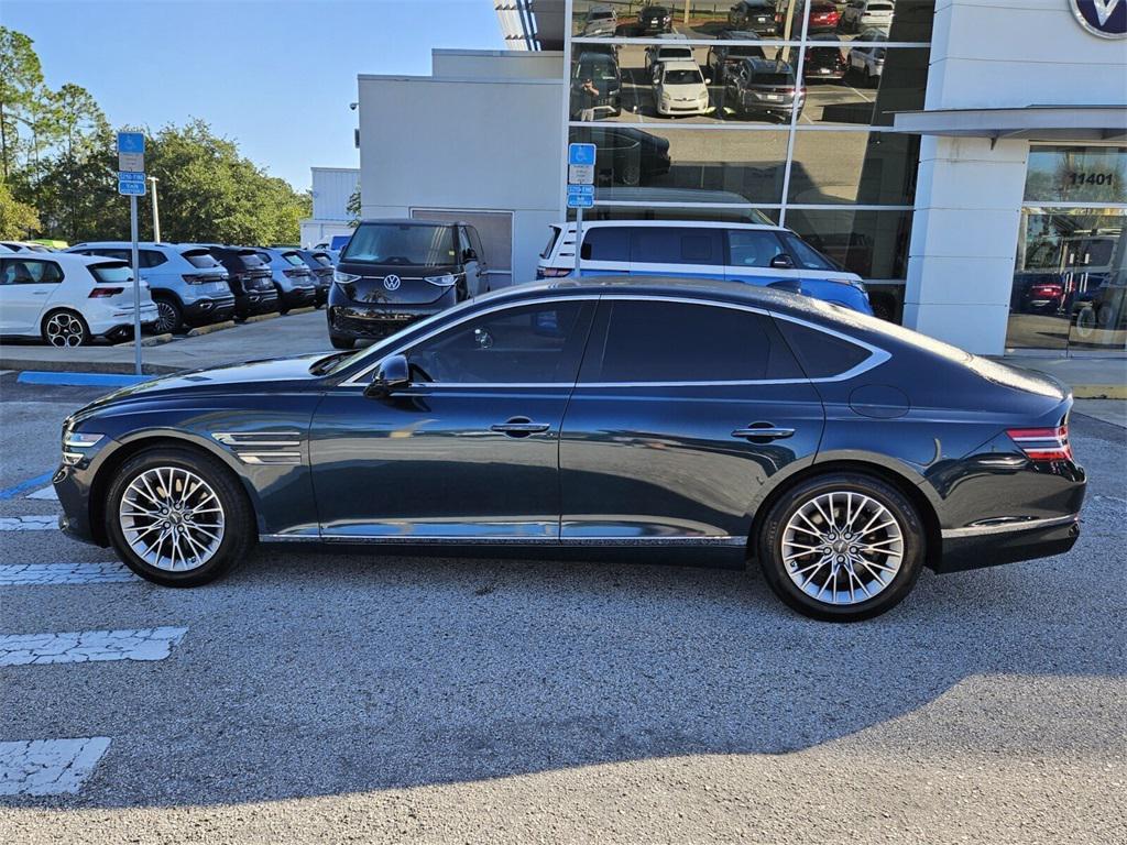 used 2021 Genesis G80 car, priced at $28,795