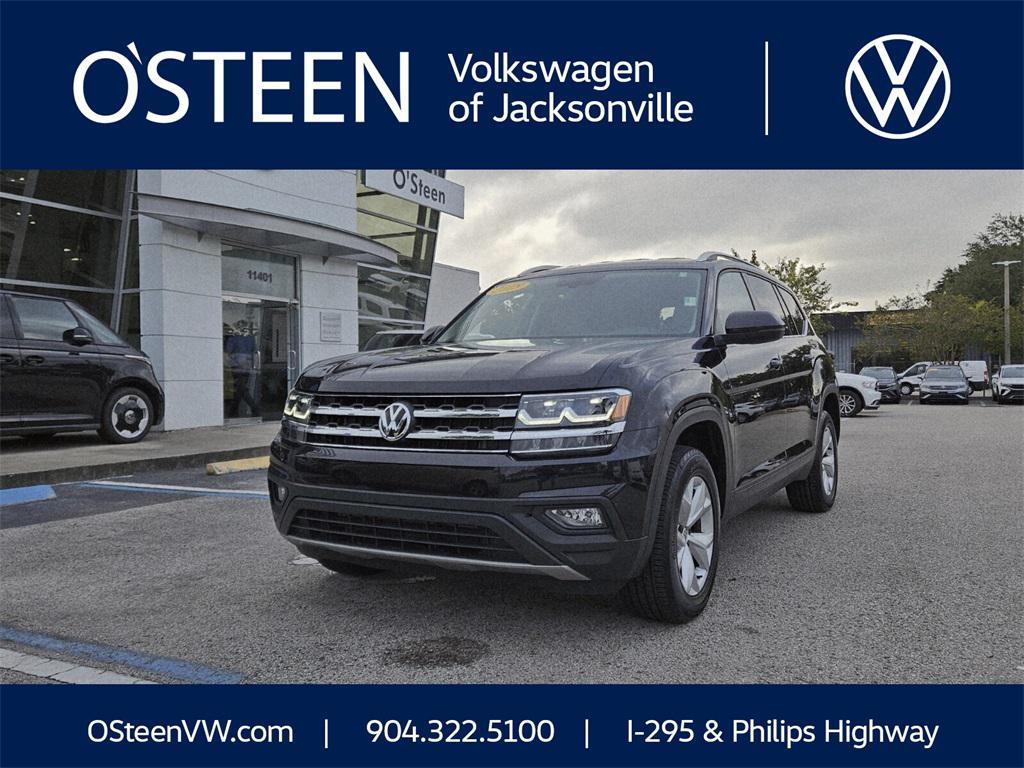 used 2018 Volkswagen Atlas car, priced at $15,595