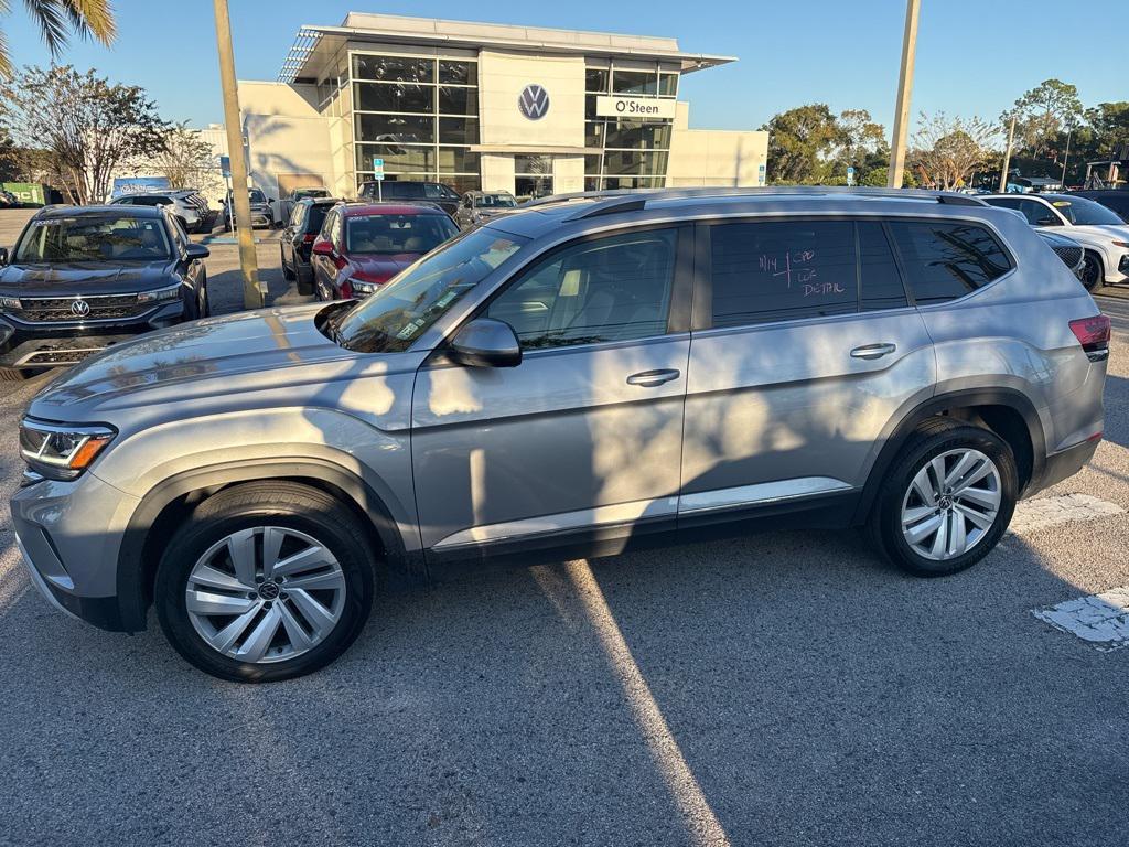 used 2021 Volkswagen Atlas car, priced at $23,495