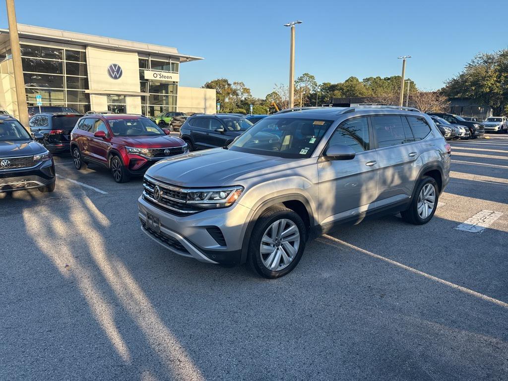 used 2021 Volkswagen Atlas car, priced at $23,495