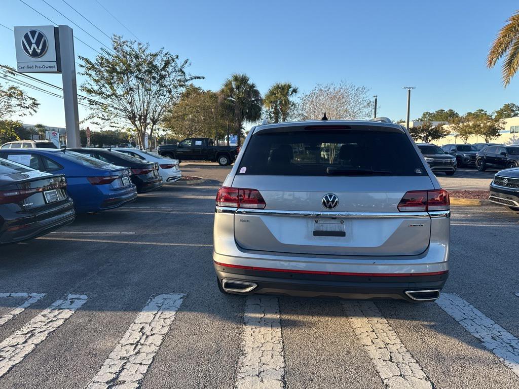 used 2021 Volkswagen Atlas car, priced at $23,495