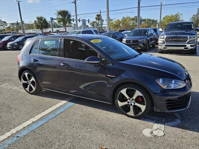 used 2017 Volkswagen Golf GTI car, priced at $15,995