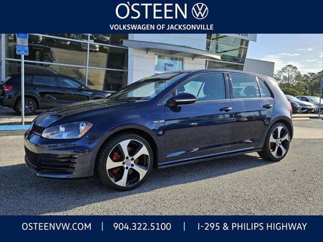 used 2017 Volkswagen Golf GTI car, priced at $15,995