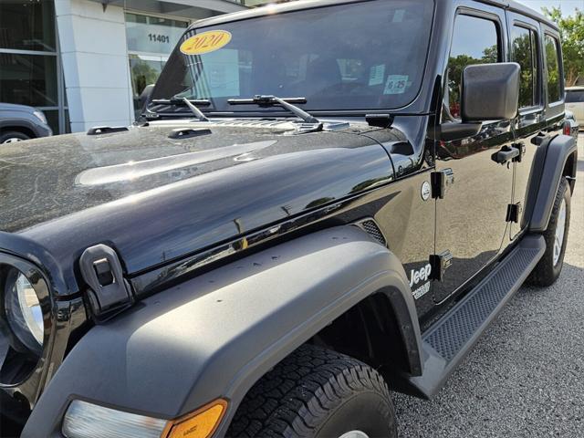 used 2020 Jeep Wrangler Unlimited car, priced at $23,995