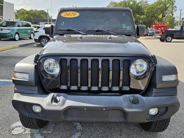used 2020 Jeep Wrangler Unlimited car, priced at $23,995