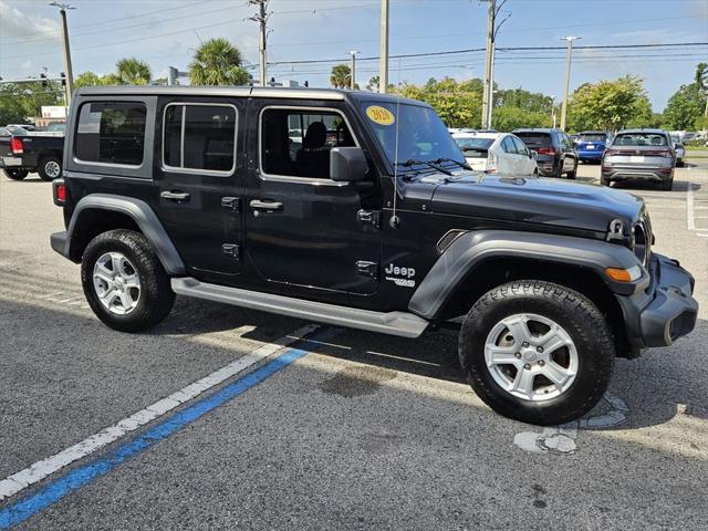 used 2020 Jeep Wrangler Unlimited car, priced at $23,995