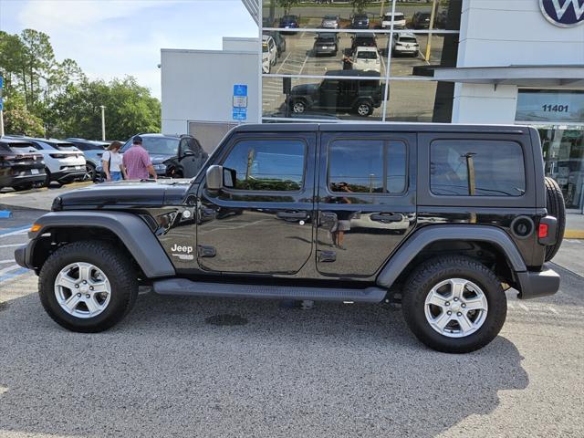 used 2020 Jeep Wrangler Unlimited car, priced at $23,995