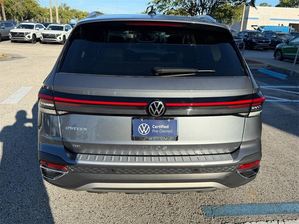 used 2025 Volkswagen Taos car, priced at $23,995