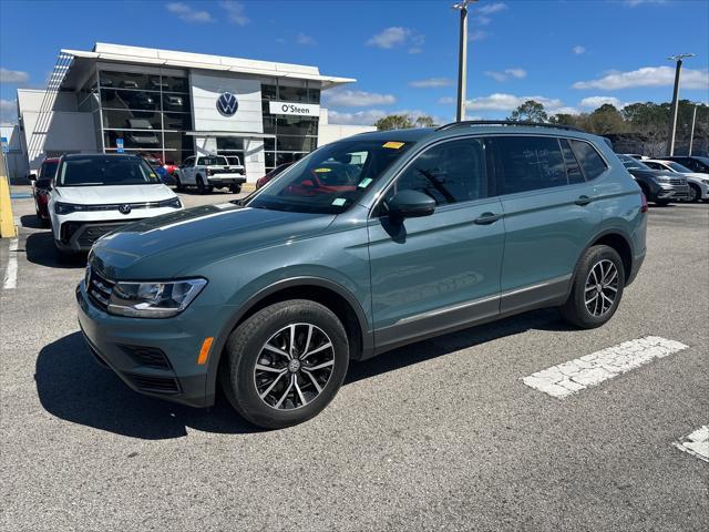 used 2021 Volkswagen Tiguan car, priced at $20,995