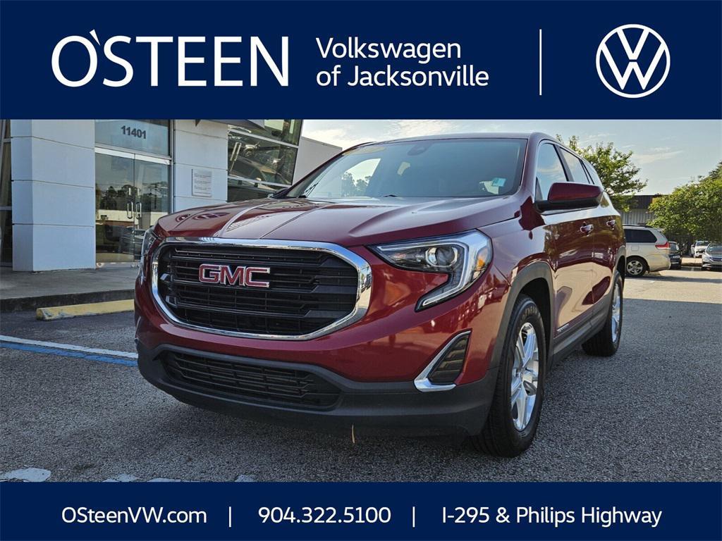 used 2021 GMC Terrain car, priced at $17,495