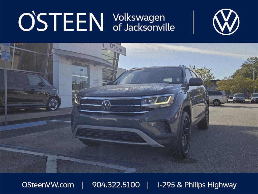 used 2021 Volkswagen Atlas Cross Sport car, priced at $24,395