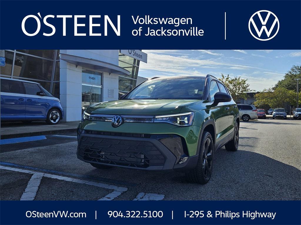 new 2025 Volkswagen Taos car, priced at $34,185