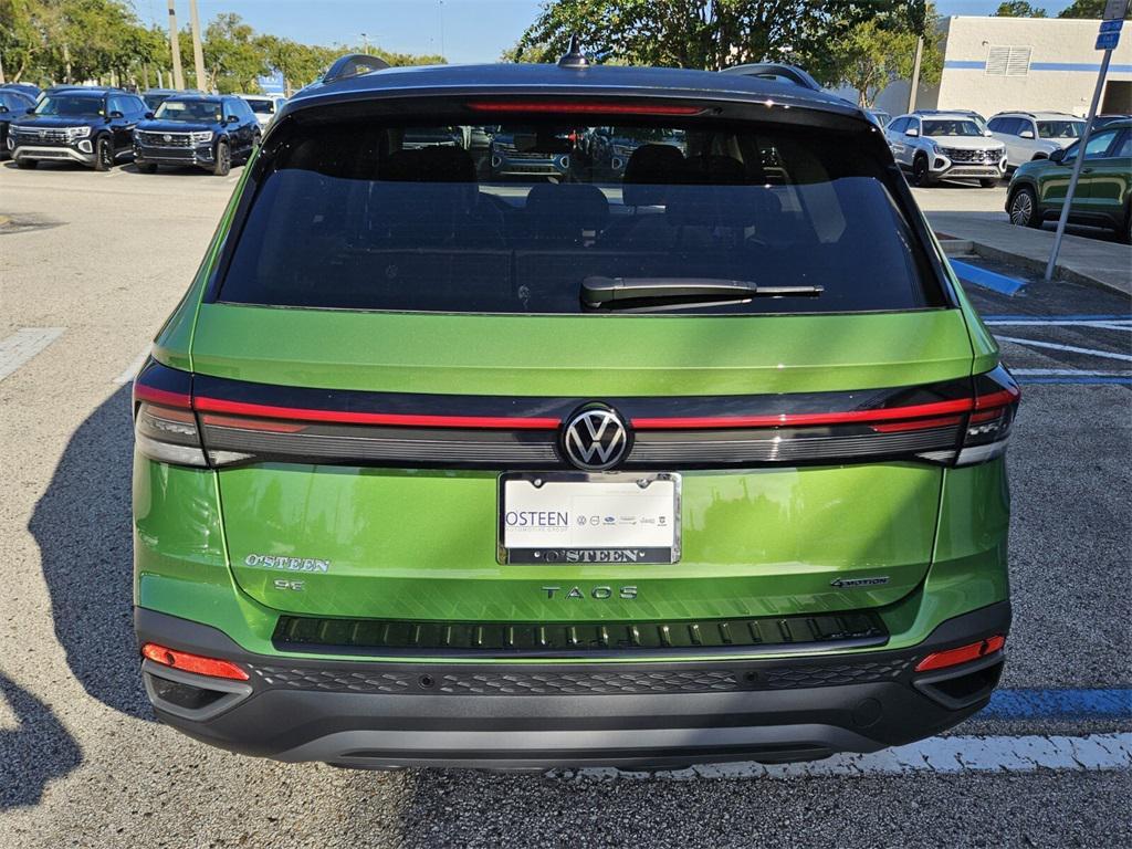 new 2025 Volkswagen Taos car, priced at $34,185