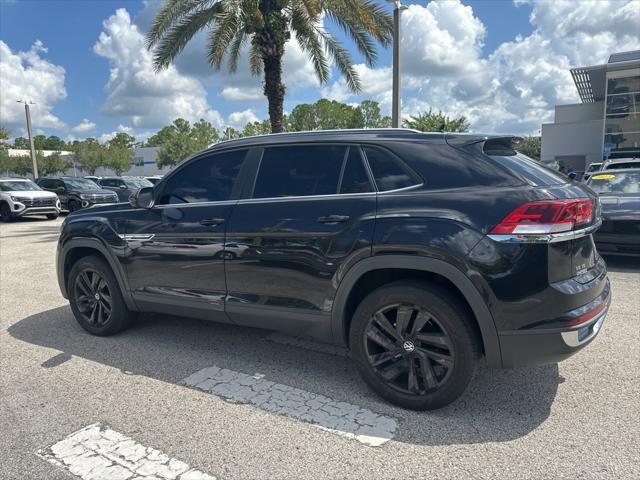 used 2022 Volkswagen Atlas Cross Sport car, priced at $25,495