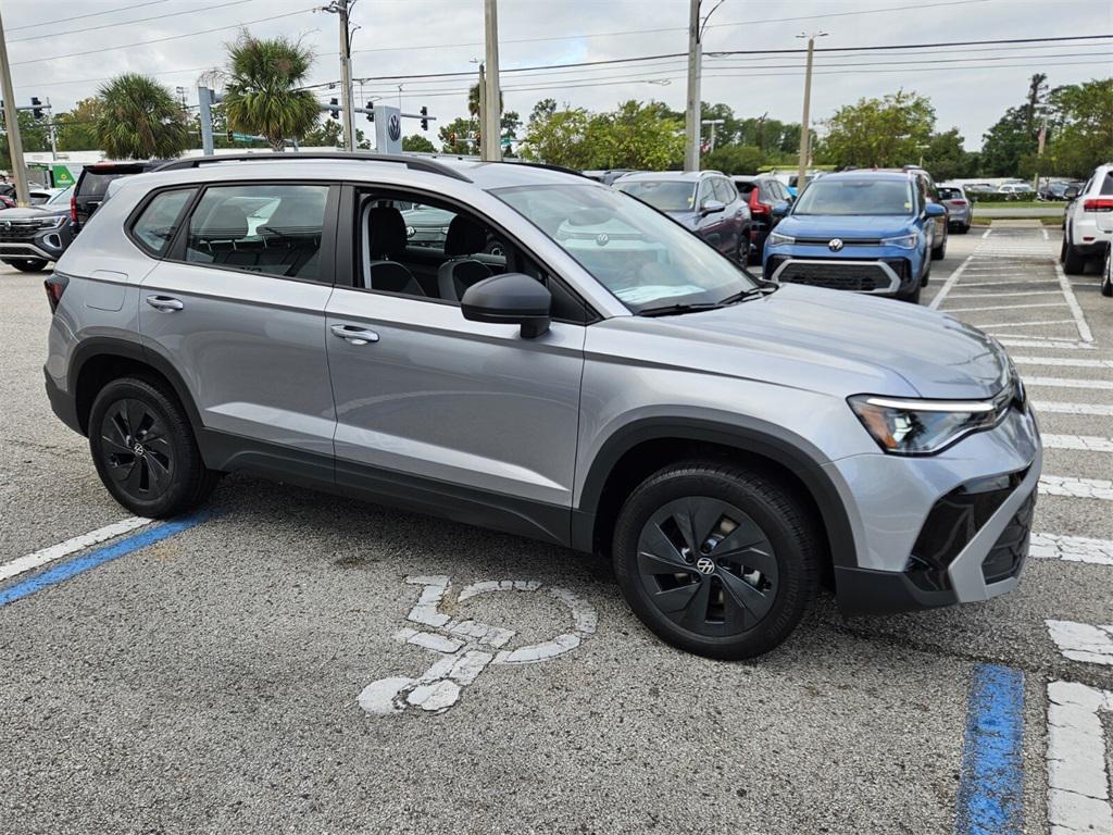 new 2025 Volkswagen Taos car, priced at $26,653
