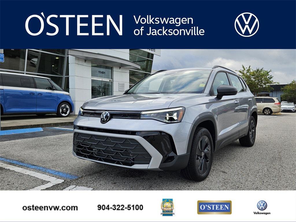 new 2025 Volkswagen Taos car, priced at $24,995