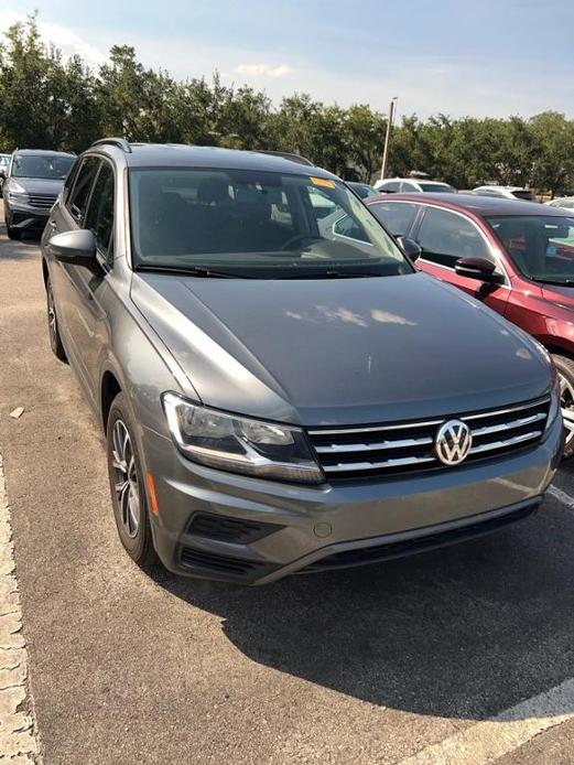 used 2021 Volkswagen Tiguan car, priced at $17,495
