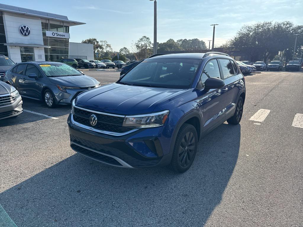 used 2023 Volkswagen Taos car, priced at $17,995