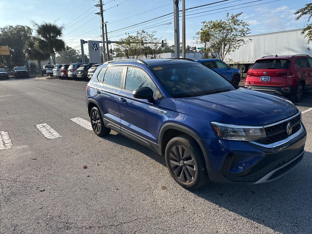 used 2023 Volkswagen Taos car, priced at $17,995