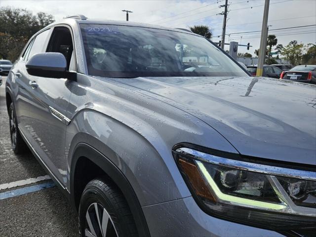 used 2021 Volkswagen Atlas Cross Sport car, priced at $21,795