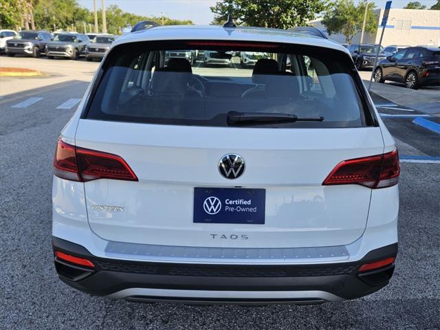 used 2024 Volkswagen Taos car, priced at $22,795