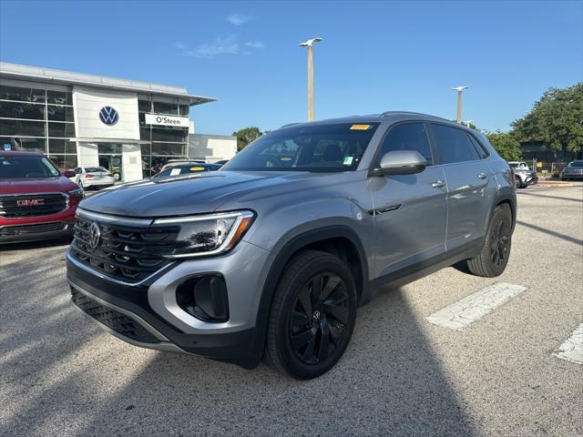 used 2024 Volkswagen Atlas Cross Sport car, priced at $31,995