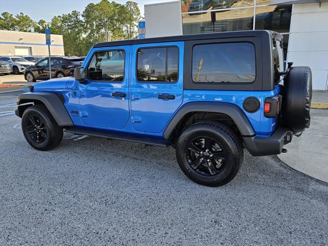 used 2022 Jeep Wrangler Unlimited car, priced at $33,795