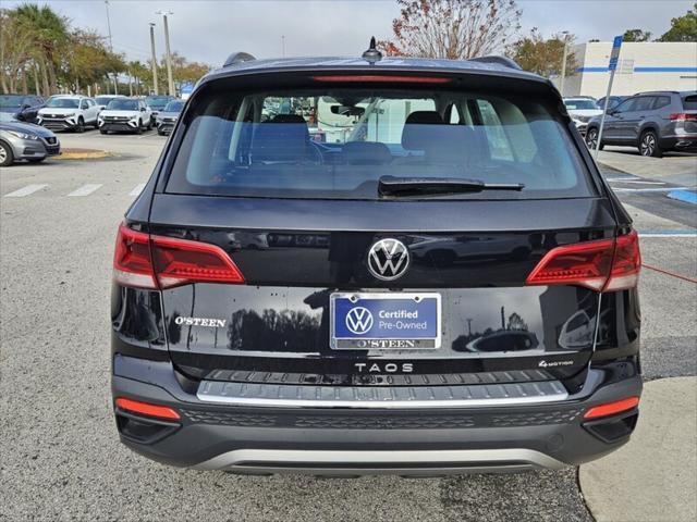 used 2024 Volkswagen Taos car, priced at $23,995