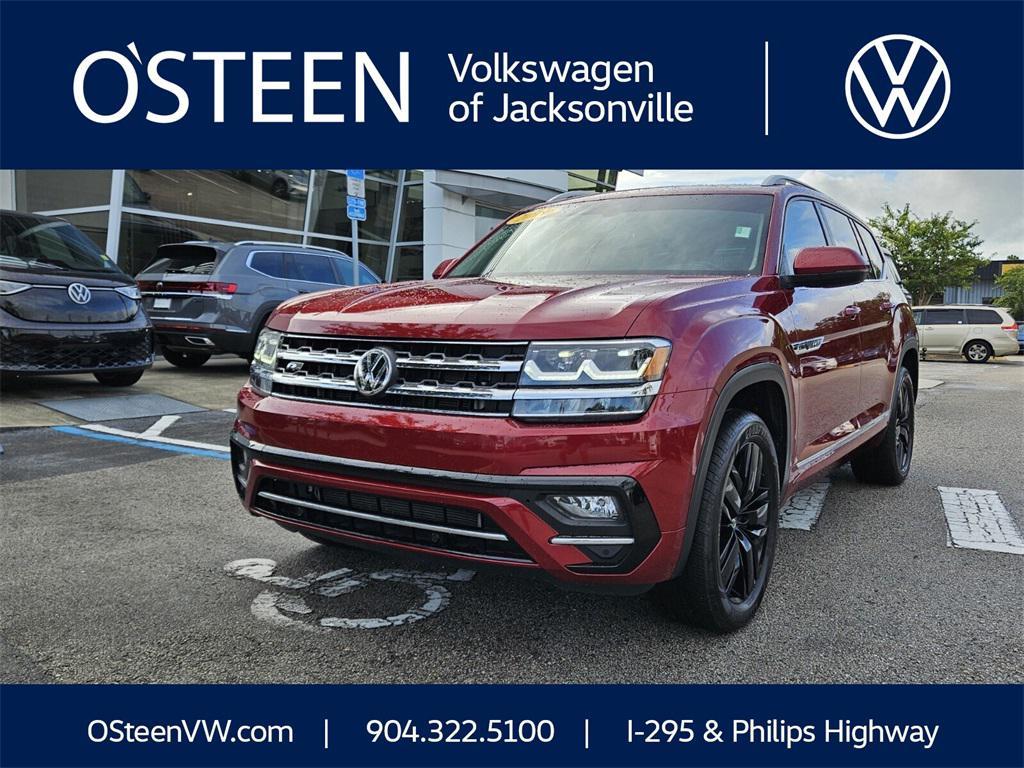 used 2019 Volkswagen Atlas car, priced at $18,695
