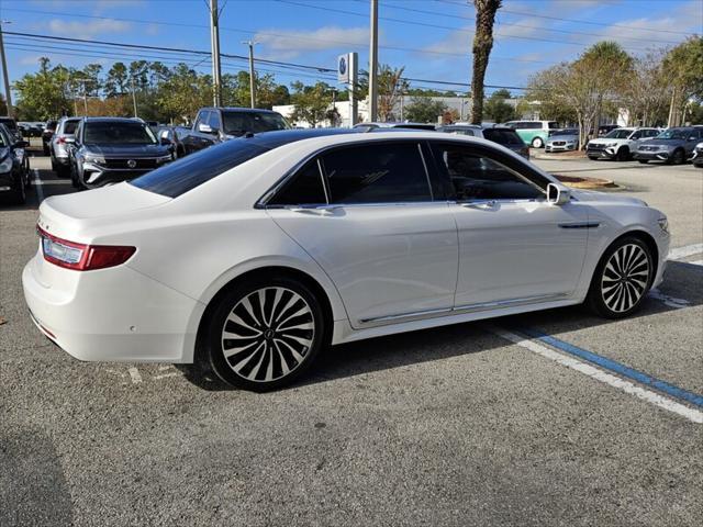 used 2017 Lincoln Continental car, priced at $24,995