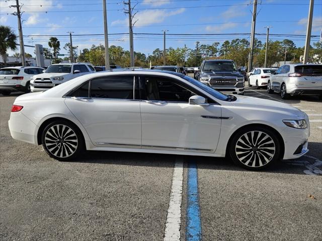 used 2017 Lincoln Continental car, priced at $24,995