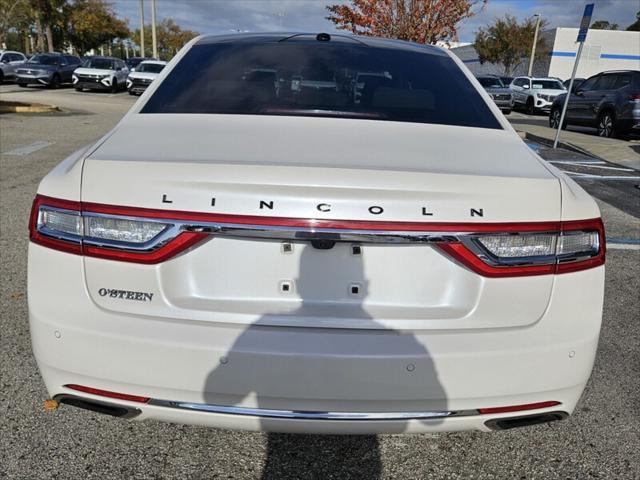 used 2017 Lincoln Continental car, priced at $24,995