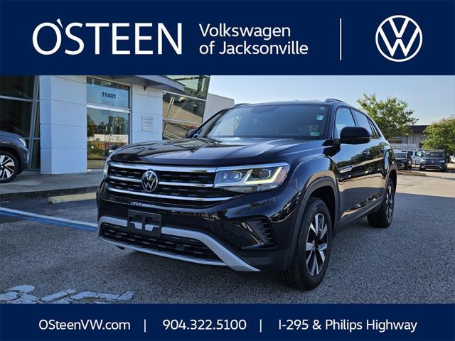 used 2022 Volkswagen Atlas Cross Sport car, priced at $22,395