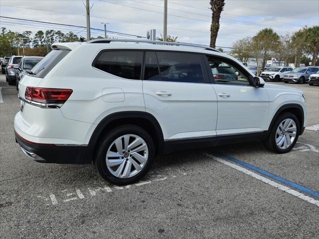 used 2021 Volkswagen Atlas car, priced at $27,995