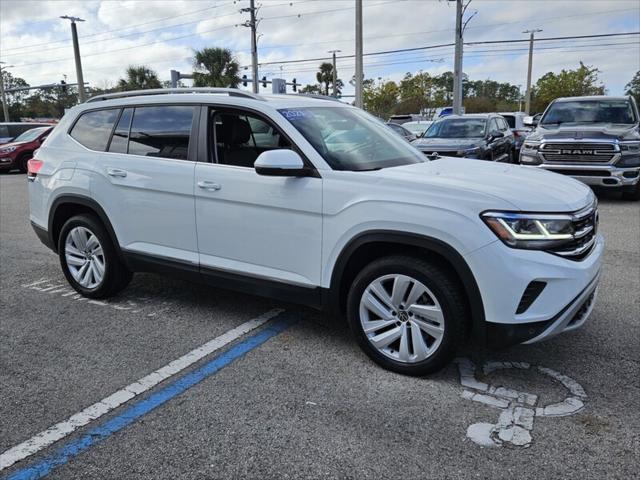 used 2021 Volkswagen Atlas car, priced at $27,995