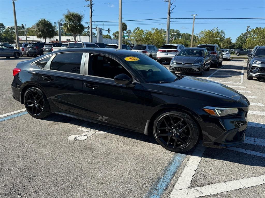 used 2022 Honda Civic car, priced at $23,495