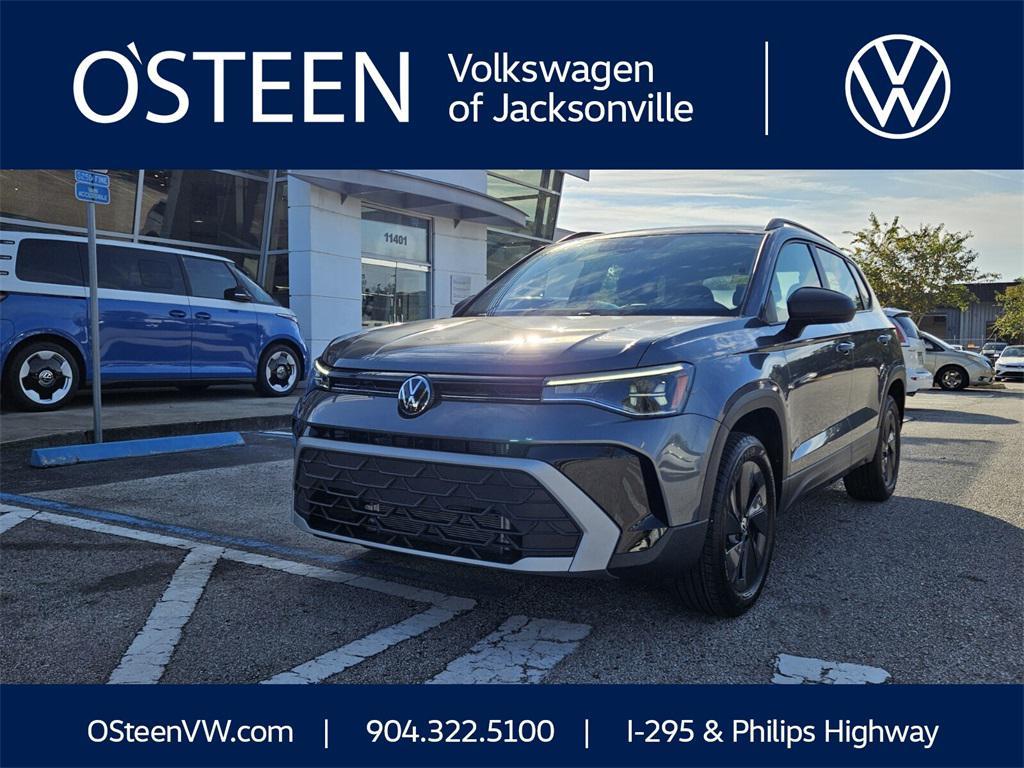 new 2025 Volkswagen Taos car, priced at $26,653