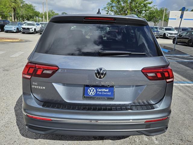 used 2024 Volkswagen Tiguan car, priced at $26,595